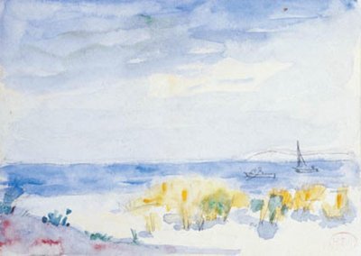Coastal Landscape by Henri Edmond Cross