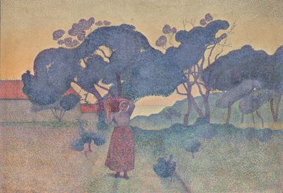 La Ferme Soir by Henri Edmond Cross