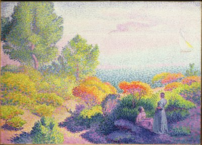 Landscape with Two Women by Henri Edmond Cross