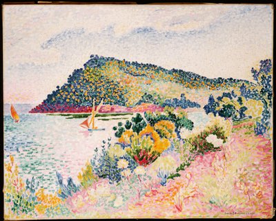 The Black Cape, Pramousquier Bay by Henri Edmond Cross