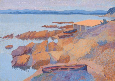 View of the Coast near Antibes by Henri Edmond Cross