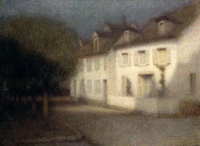 The House by Henri Eugene Augustin Le Sidaner