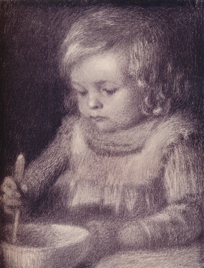 The Child by Henri Eugene Le Sidaner
