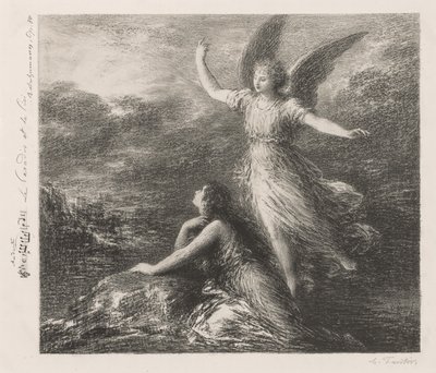 Paradise and the Peri by Henri Fantin Latour