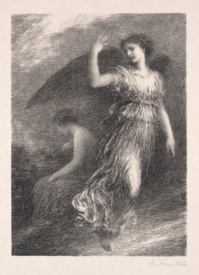 Paradise and the Peri by Henri Fantin Latour