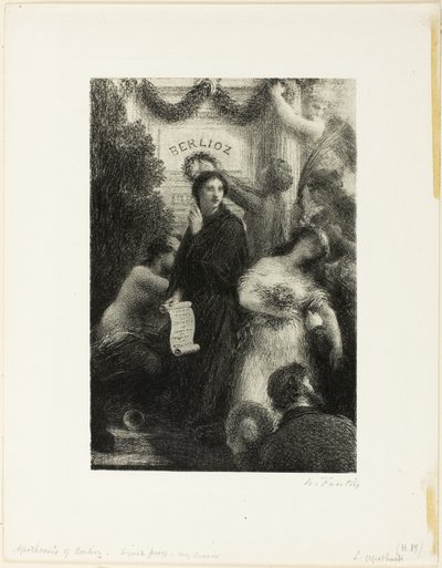 Apotheosis by Ignace Henri Jean Fantin Latour