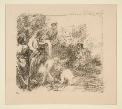 Bathers by Ignace Henri Jean Fantin Latour