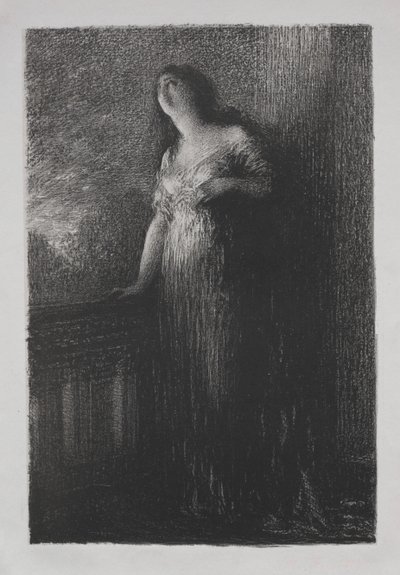 Confiding in the Night by Ignace Henri Jean Fantin Latour