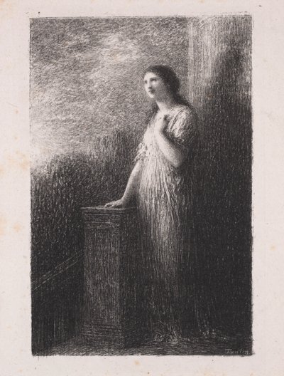 Confiding in the Night by Ignace Henri Jean Fantin Latour
