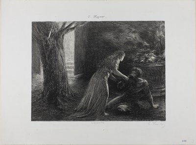 Debut of the Valkyrie by Ignace Henri Jean Fantin Latour