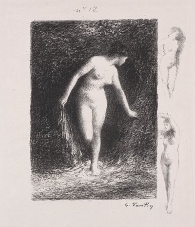 Diane by Ignace Henri Jean Fantin Latour