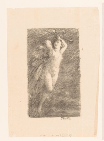 Fame by Ignace Henri Jean Fantin Latour