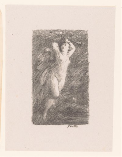 Fame by Ignace Henri Jean Fantin Latour