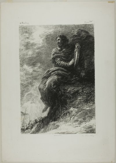 Harold: In the Mountains by Ignace Henri Jean Fantin Latour