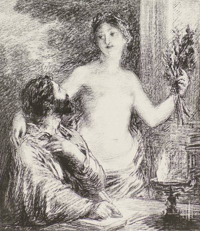 The Musician by Ignace Henri Jean Fantin Latour