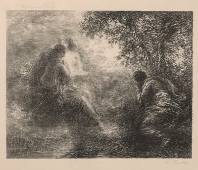 Music and Poetry by Ignace Henri Jean Fantin Latour