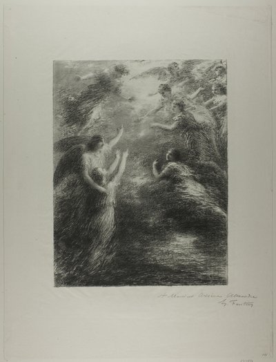 Paradise and the Peri: Finale by Ignace Henri Jean Fantin Latour