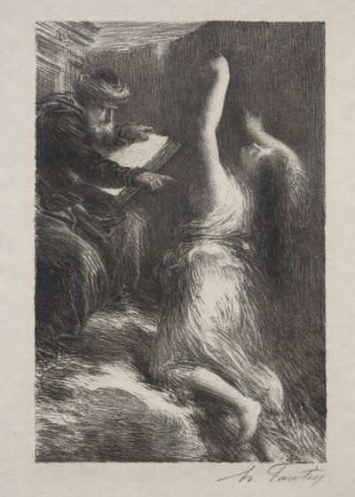 Parsifal, Act II: Evocation of Kundry by Ignace Henri Jean Fantin Latour