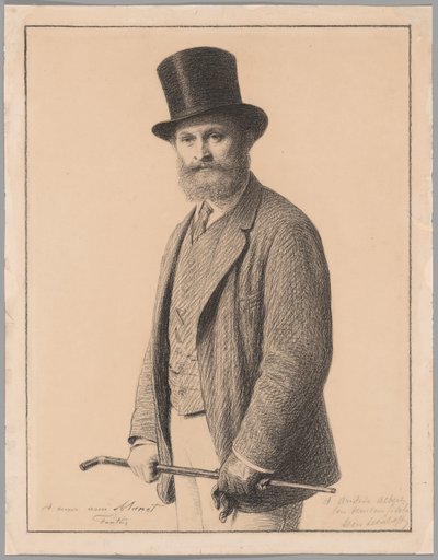 Portrait of Édouard Manet by Henri Fantin Latour