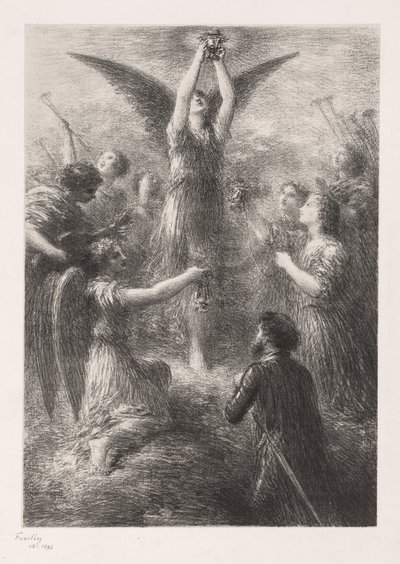 Prelude to Lohengrin by Ignace Henri Jean Fantin Latour