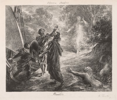 Rinaldo by Ignace Henri Jean Fantin Latour