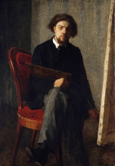Self-Portrait by Ignace Henri Jean Fantin Latour