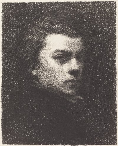Self-Portrait at Seventeen by Ignace Henri Jean Fantin Latour