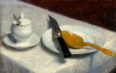 Still Life with Mustard Pot by Ignace Henri Jean Fantin Latour