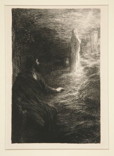 Tannhäuser: Act III by Ignace Henri Jean Fantin Latour