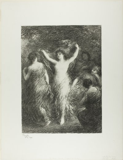 The Dance by Ignace Henri Jean Fantin Latour