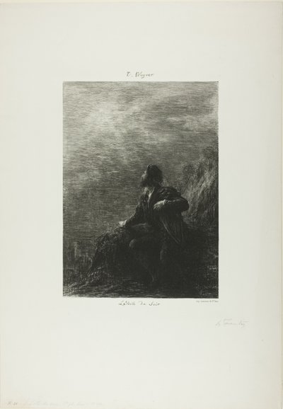 The Evening Star, Second Plate by Ignace Henri Jean Fantin Latour