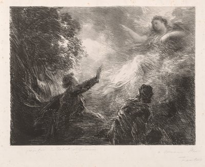 The Fairy of the Alps by Ignace Henri Jean Fantin Latour