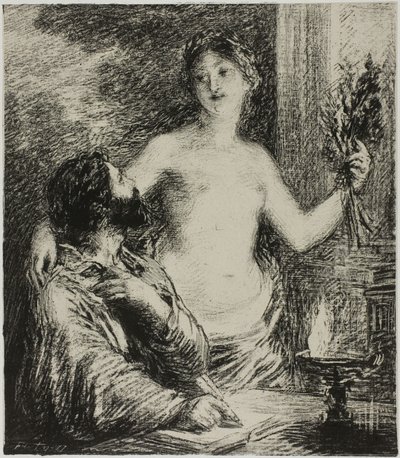 The Musician by Ignace Henri Jean Fantin Latour