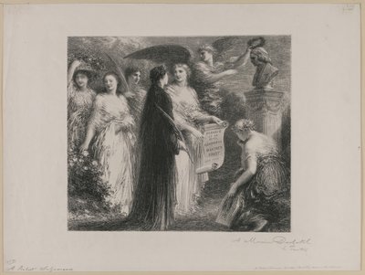 To Robert Schumann by Ignace Henri Jean Fantin Latour