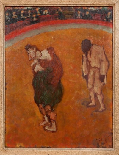 Footit and Chocolat, c. 1895 by Henri Gabriel Ibels