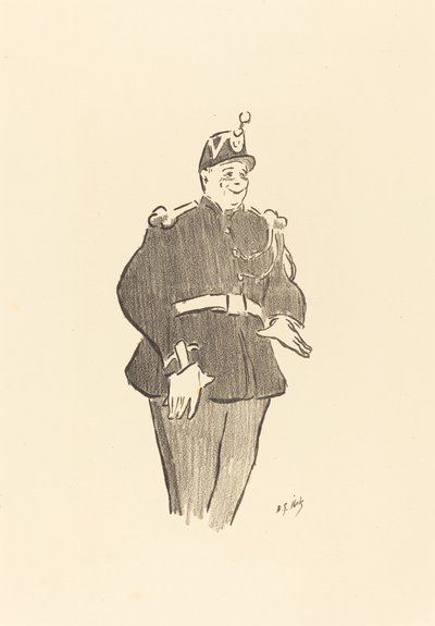Gendarme by Henri Gabriel Ibels