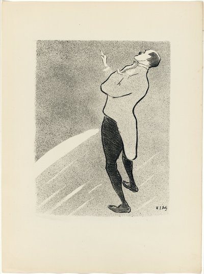 Kam-Hill, from Le Café-Concert by Henri Gabriel Ibels