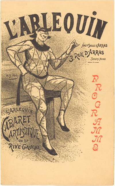 The Harlequin by Henri Gabriel Ibels