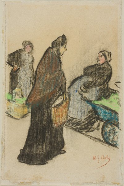 Market Women by Henri Gabriel Ibels