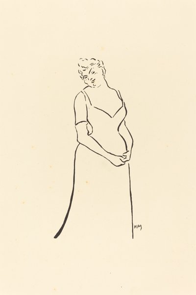 Paula Brebion? by Henri Gabriel Ibels