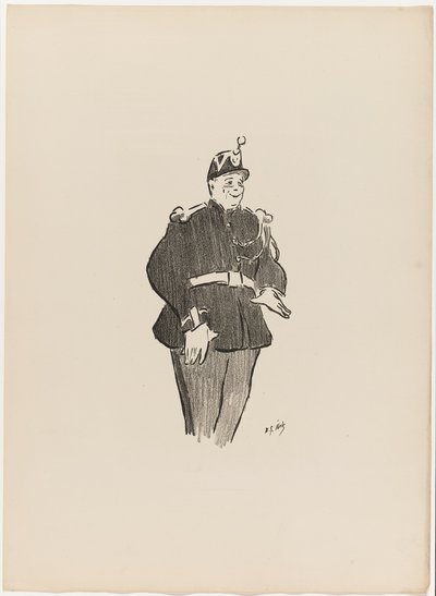 Polin, from The Café-Concert by Henri Gabriel Ibels