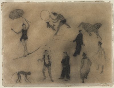 The Circus by Henri Gabriel Ibels
