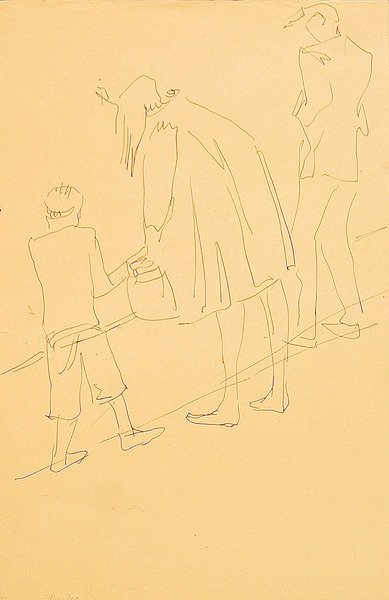 At the Zoo by Henri Gaudier Brzeska