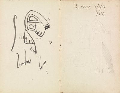 Five Sculptural Studies by Henri Gaudier Brzeska