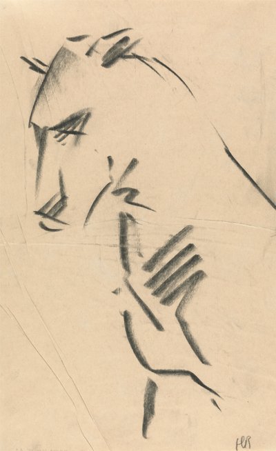 Three-quarter View of a Lioness by Henri Gaudier Brzeska