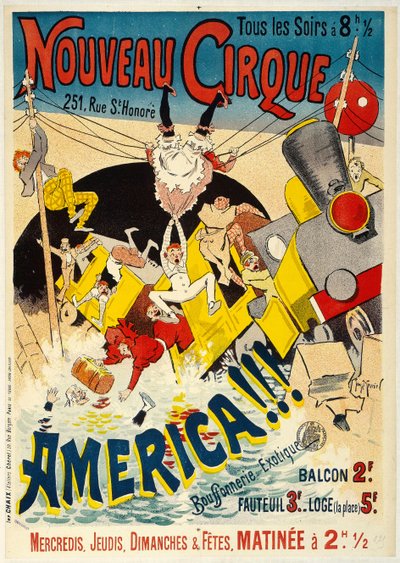 Nouveau Cirque by Henri Georges Meunier