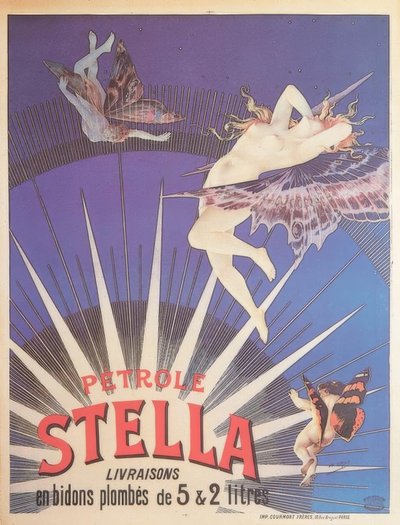 Stella Petroleum / Poster 1897 by Henri Gray
