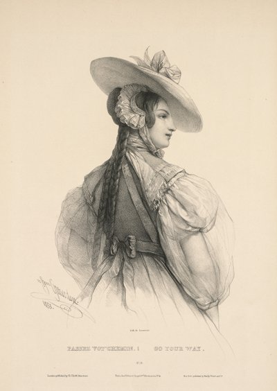 Go Your Way, 1833 by Henri Grevedon