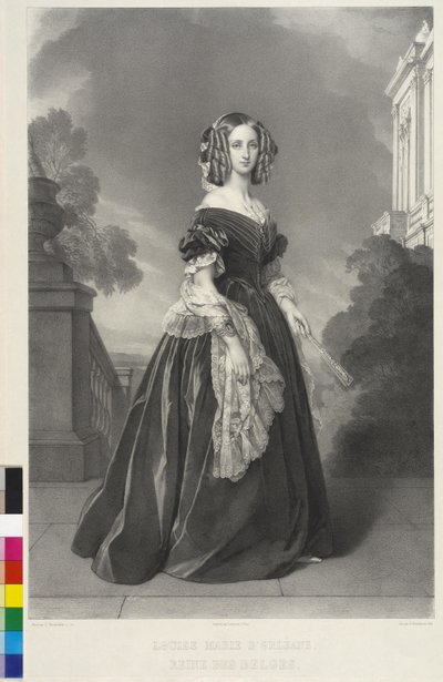 Princess Louisa of France by Henri Grevedon