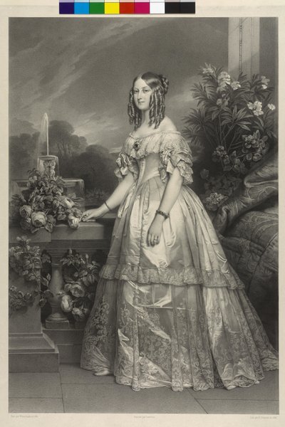 Princess Victoria of Saxe-Coburg-Gotha by Henri Grevedon